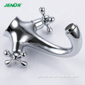 One-Hole Basin Faucets Elegant Round Brass Wash Basin Faucet Manufactory